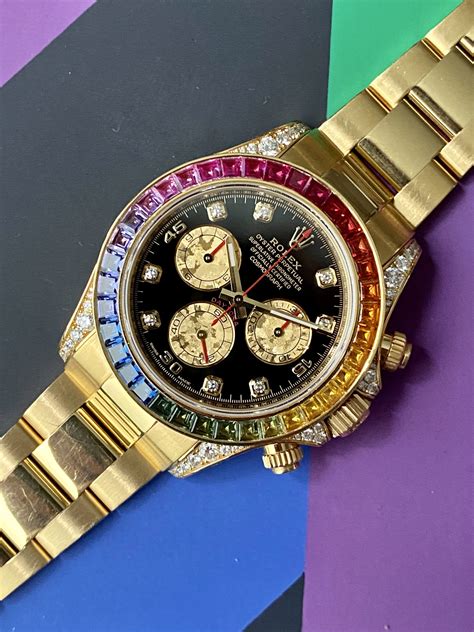 rolex rainbow daytona price|rolex rainbow 2021 price.